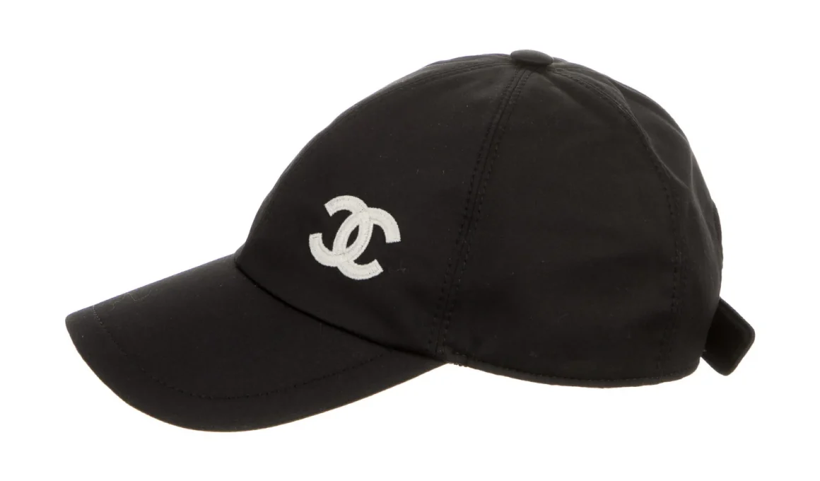 Black Chanel Baseball Cap