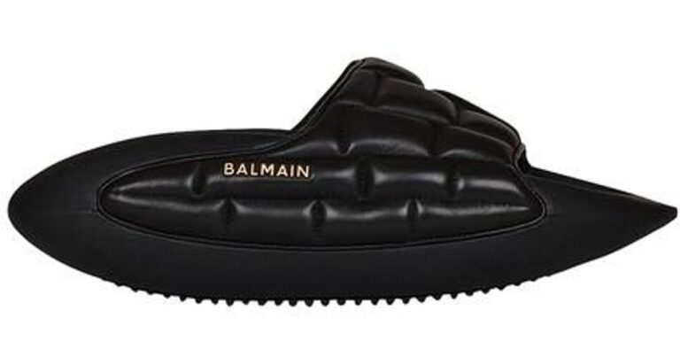 balmain slippers - itgirlluxury.com
