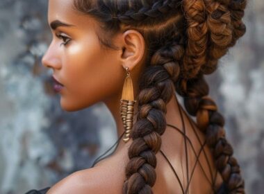 romantic updo braided hairstyle